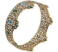 Lurrose Corona King Cosplay Props in Lega Oro Vintage, Accessorio con per Feste e Prom Uomo