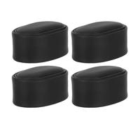 Lurrose Cuscini per Proteggere e Conservare Orologi Orologi Meccanici per 4pezzi in Pu Nero per Avvolgitore Automatico, Morbidi e Resistenti, Design Semplice e Confortevole