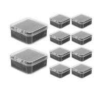 Lurrose Custodia Rigida per Stilo At3600l per Giradischi, Scatola Protettiva in Pvc da 10 Pezzi per Conservazione e Trasporto Puntine, Organizer Compatto per Dj e Uso Domestico