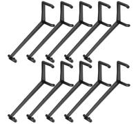 Lurrose Divaricatore la Alberi per PE Frutto Rami Pezzi di 10 e Nero, Clip Modellare e Controllare Forma Strumento delle Piante per Giardinaggio