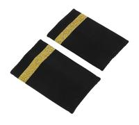 Lurrose Epaulettes per Professionali Spalline Barra per Uniforme Capitano Accessori Aviation per Cosplay Leggere e Resistenti