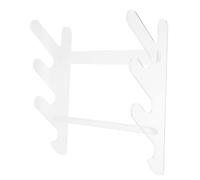Lurrose Espositore per Tastiera Accessori da Scrivania Ergonomici Memorizzazione dei Tasti Supporto per Tastiera Resistente Supporto Tastiera Meccanico Porta Tastiera Acrilico Transparent
