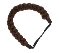 Lurrose Fascia per Chioma Intrecciata in Filo ad Alta Temperatura Regolabile, Accessorio Versatile e Naturale per Donne, per Matrimoni e Uso Quotidiano