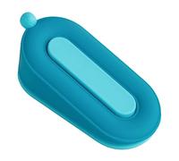 Lurrose Ferma Porta al Chiuso Striscia antispiffero della Porta Blocco Porta Pavimento Telaio fermaporta fermaporte bloccaporta Cuneo Muto della Porta Cuneo Silenzioso della Porta PVC Blue