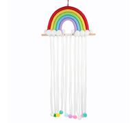 Lurrose Fermaglio Per Arcobaleno Organizer Da Parete Per Fermagli e Accessori Per Ragazze Decorazione Pratica e Colorata Per Camerette Per Occasioni Speciali