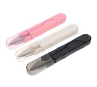 Lurrose Forbici per Punto Croce a Forma di U 3 Pezzi Lama Affilata, Tagliafili Compatto in Metallo per Lavori di Sartoria e Artigianato, Utensile Domestico Portatile Colore Colore Casuale