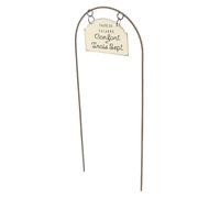 Lurrose Inserto fiore ad arco da giardino traliccio per piante in vaso supporti per steli per piante da traliccio per piante in vaso staffa di vite fiore ferro da stiro