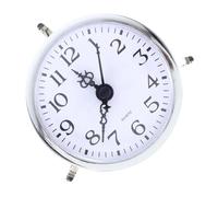 Lurrose Inserzione del Viso in Orologio Rotondo di Cristallo Ideale per Decorazioni per La Casa E Progetti Fai -da -Te Eleganti E Artistici Adatti per La Piattaforma da Scrivania E Il