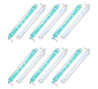 Lurrose Kit Bigodini per Permanente da Donna 12 Pezzi, Bigodini Colorati in Plastica Resistenti, Arricciacapelli Portatili per Styling Chioma Corti e Lunghi, Adatti per Uso Domestico