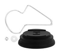 Lurrose Kit di Ricambi per Tagliaerba a Batteria Dadi e Viti in Acciaio Nero, Facile da Installare, Completo per Accessori da Giardino e Manutenzione Rasaerba
