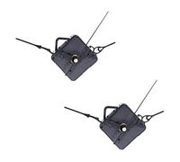 Lurrose Kit Meccanismo Silenzioso 2Pcs Parti Orologi da Te Movimento e Accessori per Orologi Compatibile Diversi