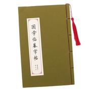 Lurrose Libro Esercizi per Calligrafia con Carta Resistente per Pratica Scrittura e Copia per Principianti con Guida Esperta e Tecnica Tracciamento Facilitata