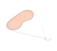 Lurrose Maschera Occhi in Cotone Impacco di Olio di Ricino Riutilizzabile, Design Anti-perdita e Comfort per Migliorare la Qualità del Sonno