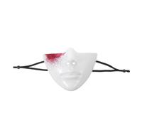 Lurrose Maschera per la parte inferiore del viso con disegno di cicatrice