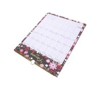 Lurrose Mensile Parete con Rilegatura Spirale Planner Muro Mesi per Scuola Familiare Appeso con Colori Vivaci e Resistenza Allo Sbiadimento
