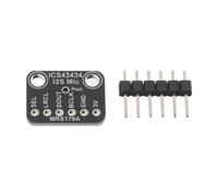 Lurrose Microfono Digitale I2s Ics43434 Nero in Plastica Metallo