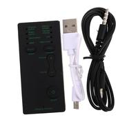 Lurrose Mini Dispositivo Modifica Vocale Travestitore Vocale Portatile Per Live Streaming Alterazione Del Suono Esterno Convertitore Compatto e Effetto Audio Chiaro Per Computer e Telefoni