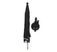Lurrose Mini ombrellino da tavolo con base a ventosa | Ombrellino da 50 cm per bevande e telefoni | Parasole portatile per picnic all'aperto