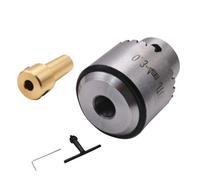 Lurrose Mini Trapano Da 0 3-4 Mm Per Conversione Trapano A Mano Con Attacco Conico in Acciaio Inossidabile Artigianale