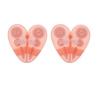 Lurrose Nastro a Forma di Cuore Design Creativo per Studenti 2 Facile da Usare, in Plastica Rossa Stili multipli per Scuola e Ufficio Stili multipli