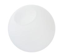 Lurrose Paralume a Globo in Vetro Opalino 20 CM, Paralume di Ricambio per Lampada a Sospensione e Ventilatore da Soffitto, Coprilampada Sferico per Uso Interno
