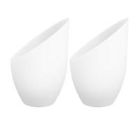 Lurrose Paralume in Plastica a Ferro di Cavallo 32mm, Set 2 Pezzi, Piccolo Coprilampada Compatibile per Lampade da Tavolo da Terra, Paralume Sostitutivo Decorativo per Illuminazione