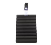 Lurrose Patch in Schiuma Eva a Trama Ondulata per Mosche, Nero | Clip-on per Gilet, Presa Extra e Accesso Rapido, Adatto a Ganci e Esche Finte