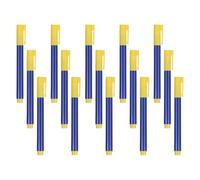Lurrose Penna Verifica False per Soldi 15 Pezzi Penna Tester per Banconote in Pp Blu per Rilevamento Efficiente in Viaggi di Lavoro e Transazioni in Contanti
