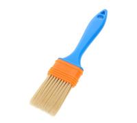 Lurrose Pennello Piatto Per Ceratura Pennello Per Pittura Setole Morbide Per Rifiniture Murali Manico in Plastica Per Dettagli Precisi Utilizzabile Per Pareti e Mobili