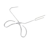 Lurrose Pinze per Ceramica in Acciaio Inossidabile per Immersione e Smaltatura Strumento per Modellare Argilla Facile da Usare e Resistente per Artigiani e Professionisti della Ceramica