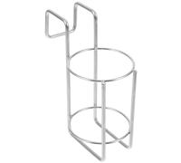 Lurrose Porta Dispenser Igienico in Acciaio Senza Foratura Supporto Compatto e Robusto per Bagno e Cucina Organizer Salva Spazio per Flaconi di Varie Dimensioni