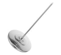 Lurrose Porta Scontrini Ristorante in Acciaio Inox Punta Diritta e Base Antiscivolo, Porta Memo e Forchetta per Fatture per Cucina, Ufficio e Hotel, Accessorio per Organizzazione