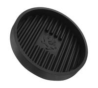 Lurrose Porta-Stufa per Vaschetta Raccogli-Gocce per Sturalavandini Accessorio Essenziale per Bagno Cucina e Casa Design Nero Chic e Pulizia Elevata