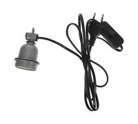 Lurrose Portalampada in Ceramica Con Interruttore Adattatore Per Lampada Riscaldante Per Rettili Compatibile Con Faretti Uvb e Luce Diurna Facile Da Installare Per Serra e Ambienti Riscald