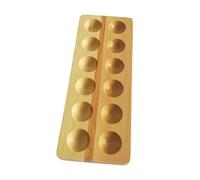 Lurrose Portauova in Legno 12 Scomparti, Contenitore per Uova Resistente e Pratico, per Supermercato e Negozio, Scatola Porta Uova di Qualità