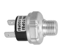 Lurrose Pressostato Multifluido Regolabile 70-100 Psi per Compressore D’aria, Controllo Pressione Alta/bassa, Compatto e Preciso per Acqua, Gasolio e Olio, Ricambio Versatile per Utensili