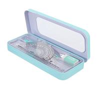 Lurrose Professionale Kit per Studenti Forniture Misura Precise e Righello per Matematica e Ingegneria Scuola e Ufficio