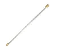 Lurrose Prolunga Maschio per e Idropulitrice Inossidabile Acciaio in 43 Cm Attacco M22-14mm Connettore Rapido 1/4" per Lavaggio Auto e Giardinaggio