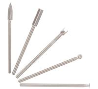 Lurrose Punte Per Incisione in Utensili Per Intaglio Del Legno Accessori Per Trapano Testina Di Taglio Elettrica Punta Per Incisione Fresa Per Lavorazione Del Legno