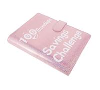 Lurrose Raccoglitore Di Budget Con Buste Libro Di Sfide Per Il Risparmio Di Denaro Organizzatore Di Gestione Del Contante Diario Di Risparmio Portatile