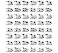 Lurrose Rotellina di Scorrimento per Mouse 9mm in Metallo 100 Pezzi, Codificatore Meccanico per Riparazione Mouse Pc, Modulo Coder Ottico Alta Precisione per Programmatore Fai da