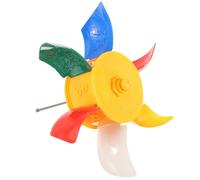 Lurrose Ruota di Preghiera Tibetana Mano Colorata Fornitura Buddista per Meditazione e Purificazione Oggetto Decorativo con Scritture del Buddha Regalo Spirituale con Energia Positiva