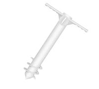 Lurrose Sand Anchor Outdoor Umbrella Anchor in Plastico Bianco, Beach Umbrella Anchor per Spiaggia e, impedisce all’ombrellone di Volare Via