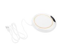 Lurrose Scalda Tazze Elettrico USB Portatile Base Riscaldante per Tazza da Scrivania Regolabile e Scaldino per Latte e Bevande Compatibile con Vari Tipi di Tazze per Inverno e Ufficio