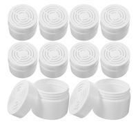 Lurrose Scatola Deodorante 150ml con Coperchio Traforato, Set da 10 Pezzi Ricaricabile per Rimozione Odori in Camera da Letto, Bagno, Armadio e Auto, Contenitore Profumo Aria Interna