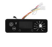 Lurrose Scheda di controllo per barbecue a pellet con display LCD - Pannello regolatore di temperatura regolabile compatibile con forno per barbecue da esterno PB440D2/PB1150G 3'' x 1''