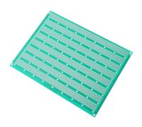 Lurrose Scheda Sperimentale Circuito Stampato 15x20 Cm Fori Saldatura, Accessorio per Prototipi Elettronici Fai da Te, Piastra Pratica per Riparazioni e Progettazione Circuiti