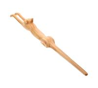 Lurrose Scratcher Strumento Per Graffiare Il Corpo Bastone Prurito Alla Schiena Gratta e Vinci Graffio Alla Schiena Attrezzi Da Uomo Forniture Per Massaggi Sambuco Di Legno Manico Lungo