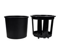 Lurrose Secchio per Coltivazione Patate 29x26,5 Cm in Pp Resistente, Vaso Doppio Strato per Patate Dolci, Cassetta Pratica per Orto Domestico su Balcone e Giardino