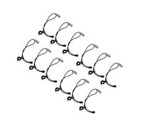 Lurrose Set 12 Clip per Sfondo in Nailon Nero, Resistenti e Anti Piegatura, Semplici e Moderni, per Fissare Lenzuola o Tessuti in Studio Fotografico Colore Casuale